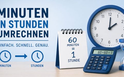 Minuten in Stunden Rechner