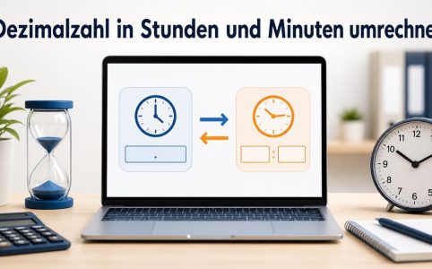 Dezimal in Stunden und Minuten