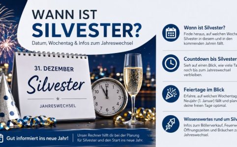 Wann ist Silvester