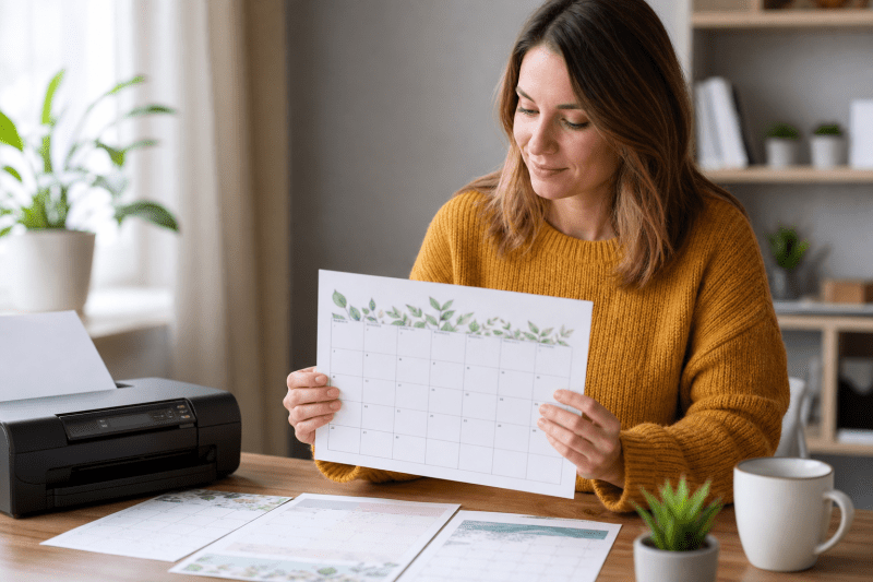Kalender kostenlos ausdrucken: So lässt sich das Jahr einfach und übersichtlich planen