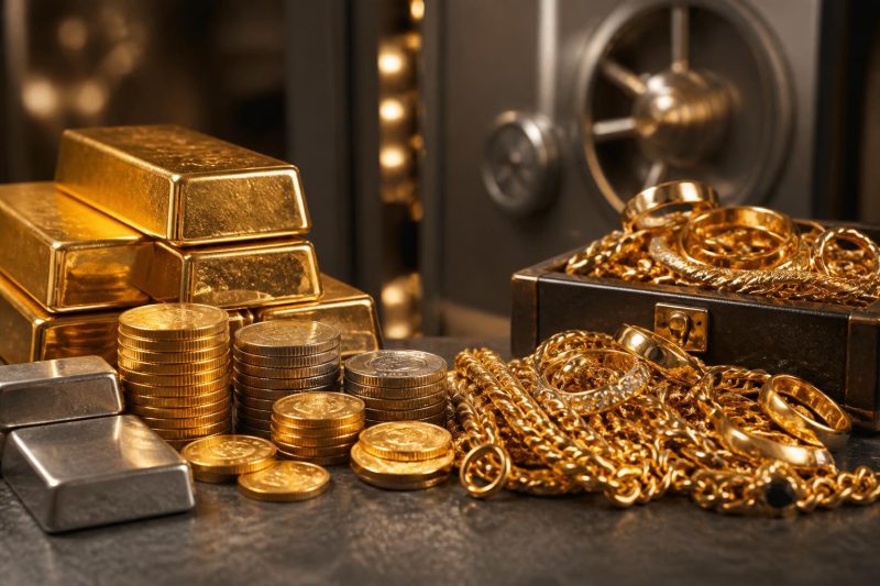 Gold, Silber und Schmuck: Wenn Vermögen plötzlich glänzen darf
