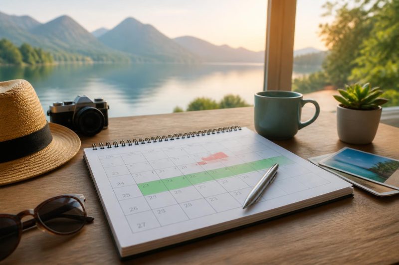 Urlaub nach Kalenderwoche planen: Mit wenigen Urlaubstagen maximal frei