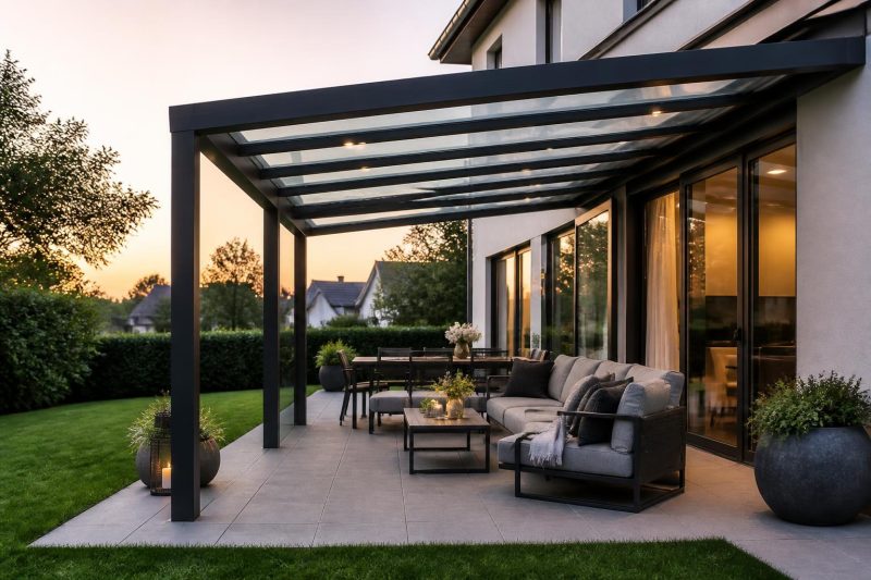 Mehr Wohnraum im Freien: So finden Sie die perfekte Terrassenüberdachung