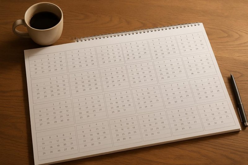Titelbild zu Kalenderwochen 2027: Welche KW haben einen Feiertag?